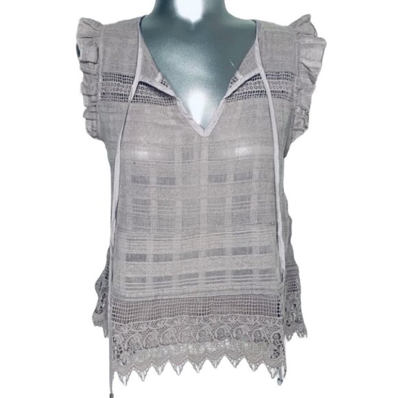 GYPSY 05 GLOBAL  VILLAGE TOP 100% COTTON BOHEMIAN CAMISOLE WOMEN SIZE SMA… - Picture 1 of 9